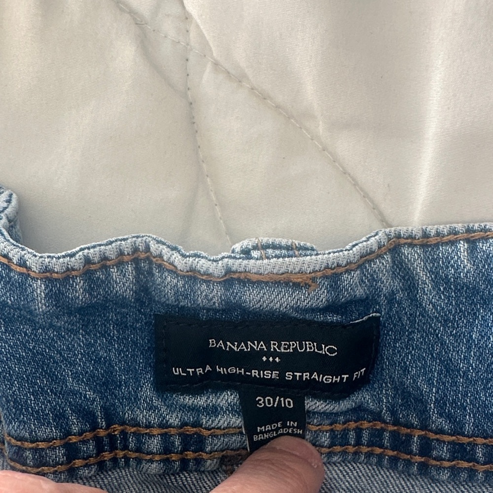 Banana Republic Blue Denim Jeans - Picture 4 of 4